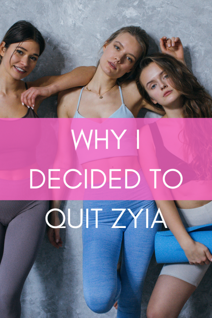 Why I decided to quit Zyia