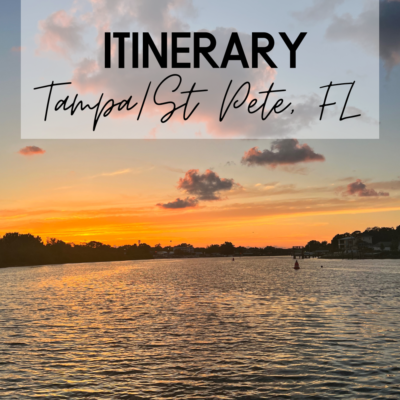 3-day Itinerary In Tampa