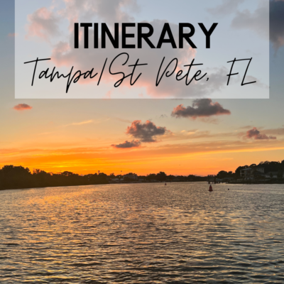 3-day Itinerary In Tampa, Florida