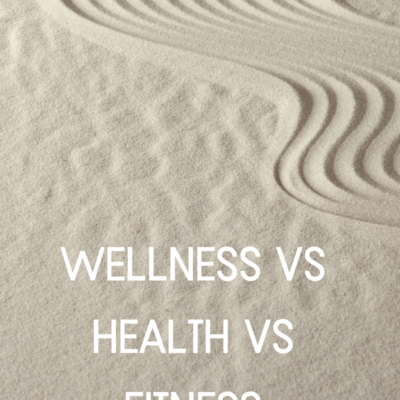 Wellness vs Health vs Fitness